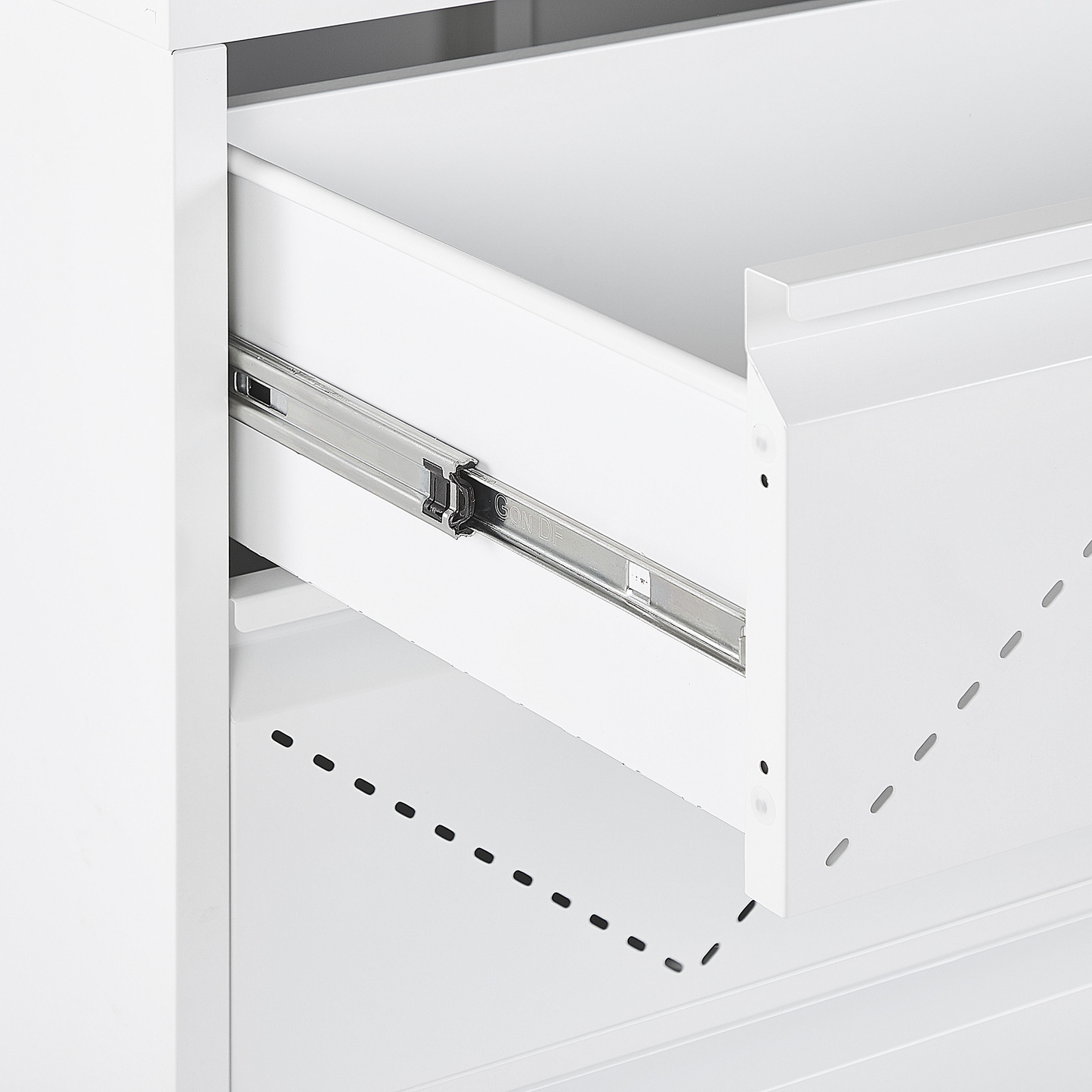 Kommode MATANA Metall Weiss