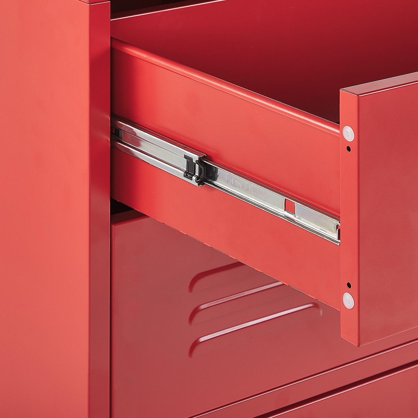 Kommode ENAGO Metall Rot