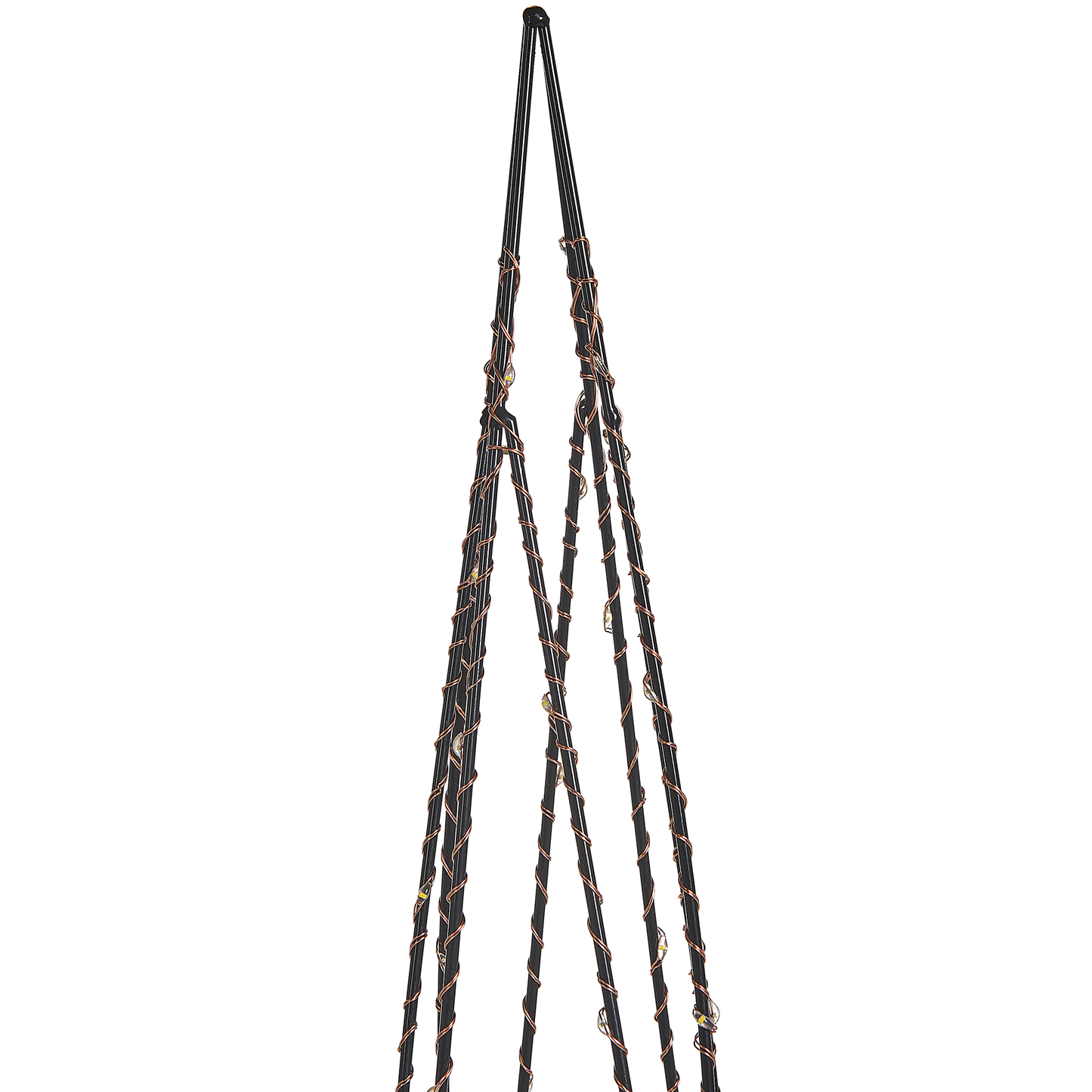 Weihnachtsdeko LED schwarz Tannenbaum 2er Set NEIDEN