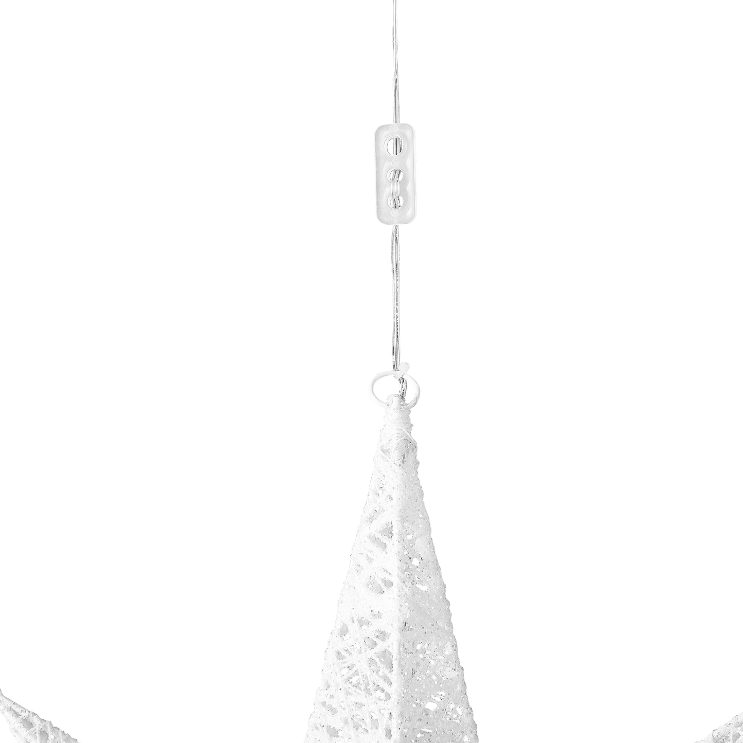 Wandobjekt Stern OSMA Metall 67 cm Weiss