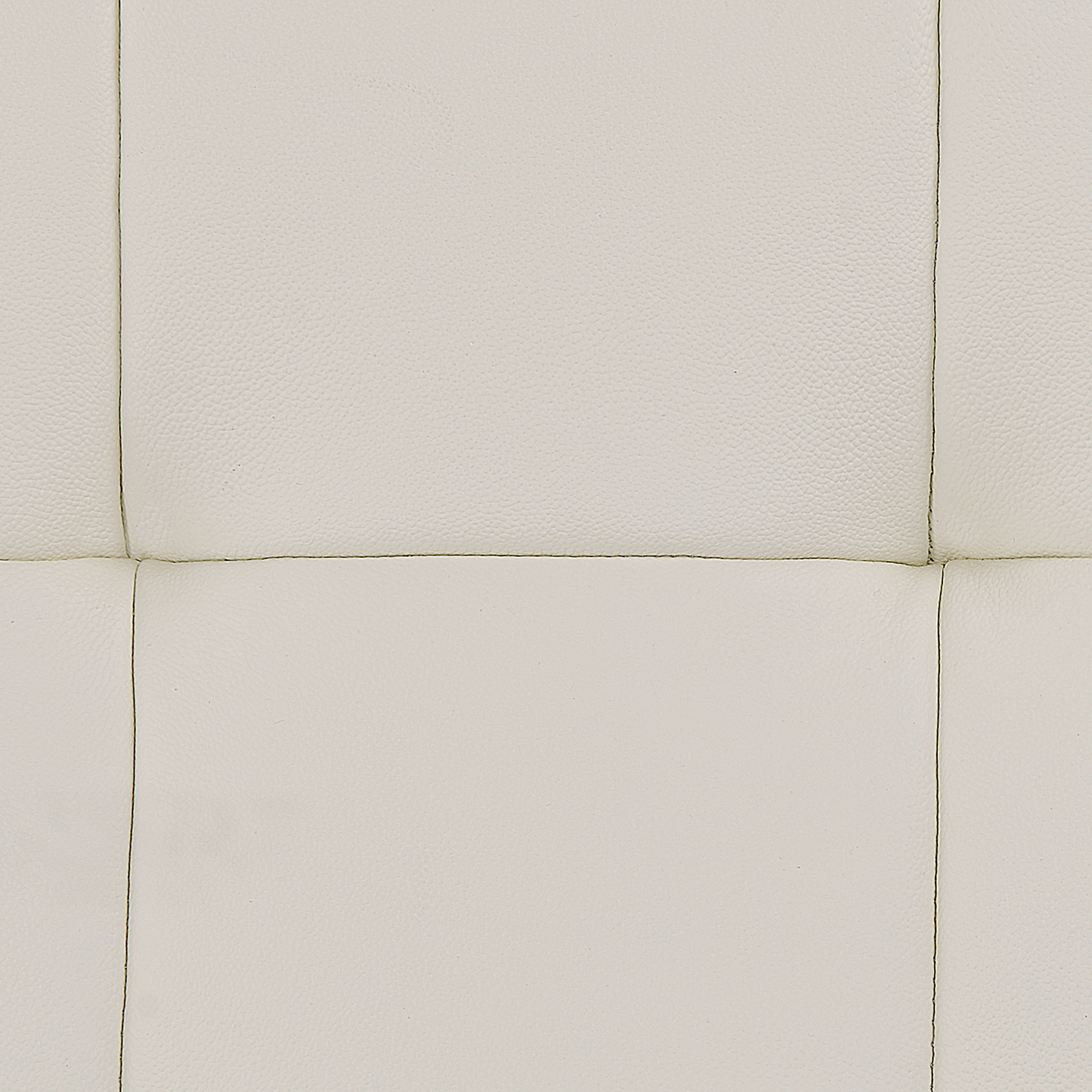 Lederbett weiss Lattenrost 180 x 200 cm LILLE