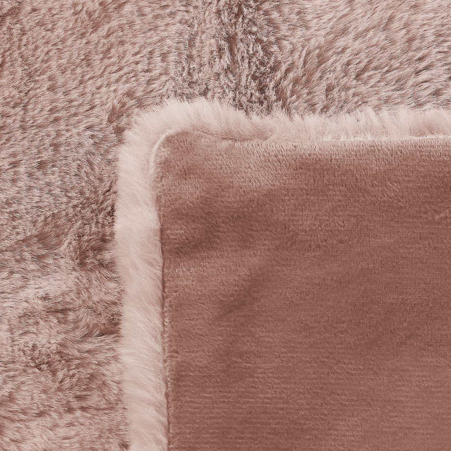 Kuscheldecke CHAAB 200 x 220 cm Rosa