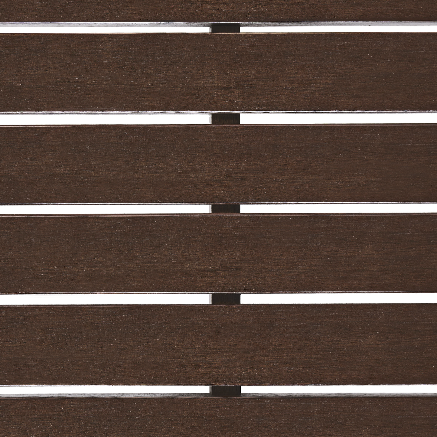 Gartenbank TUSCANIA 160 cm Eukalyptusholz Dunkelbraun