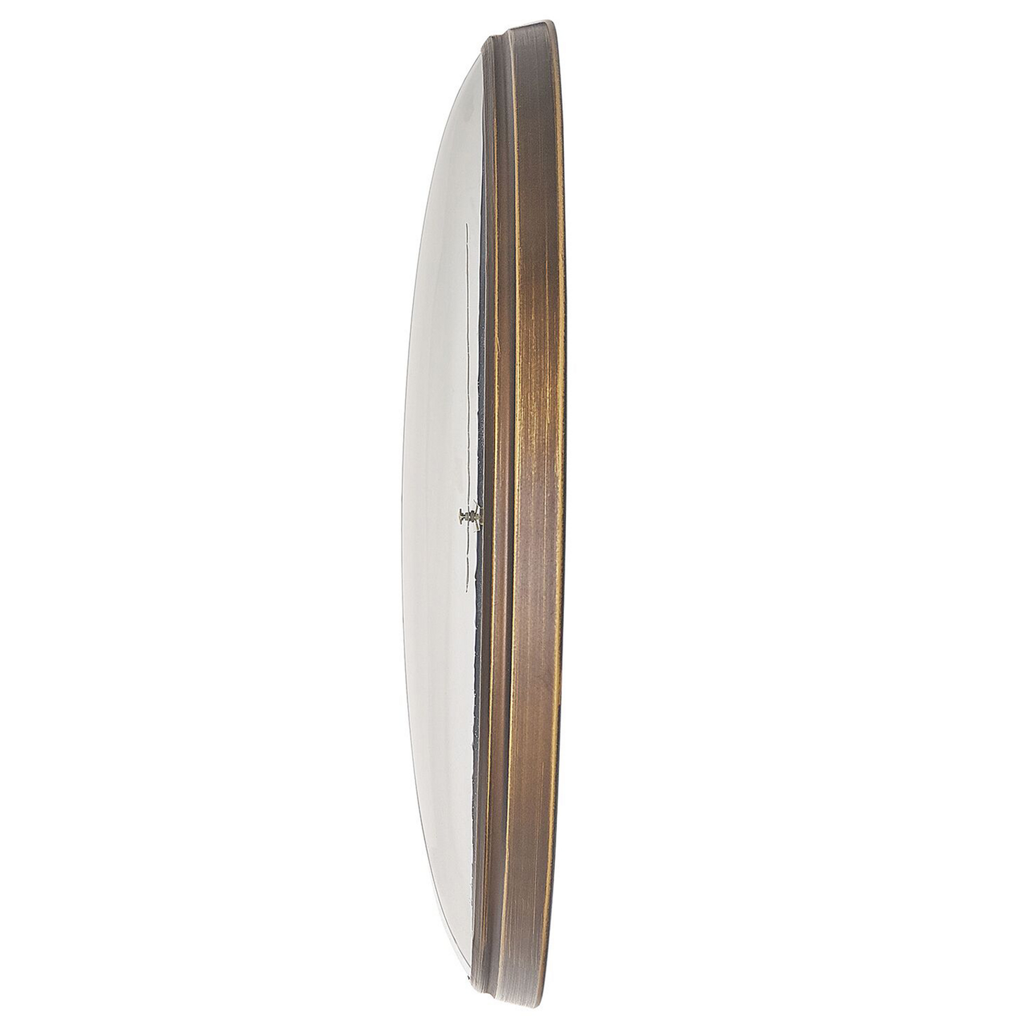 Wanduhr BRUGG 43 cm Goldbraun