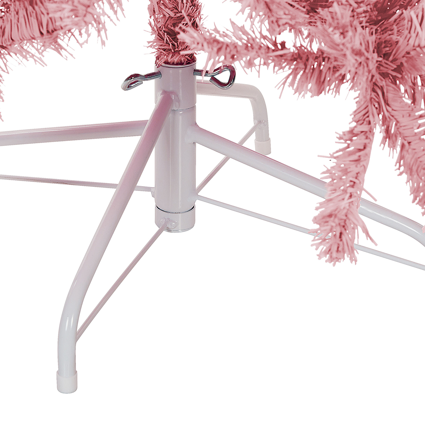 Künstlicher Weihnachtsbaum 210 cm rosa FARNHAM
