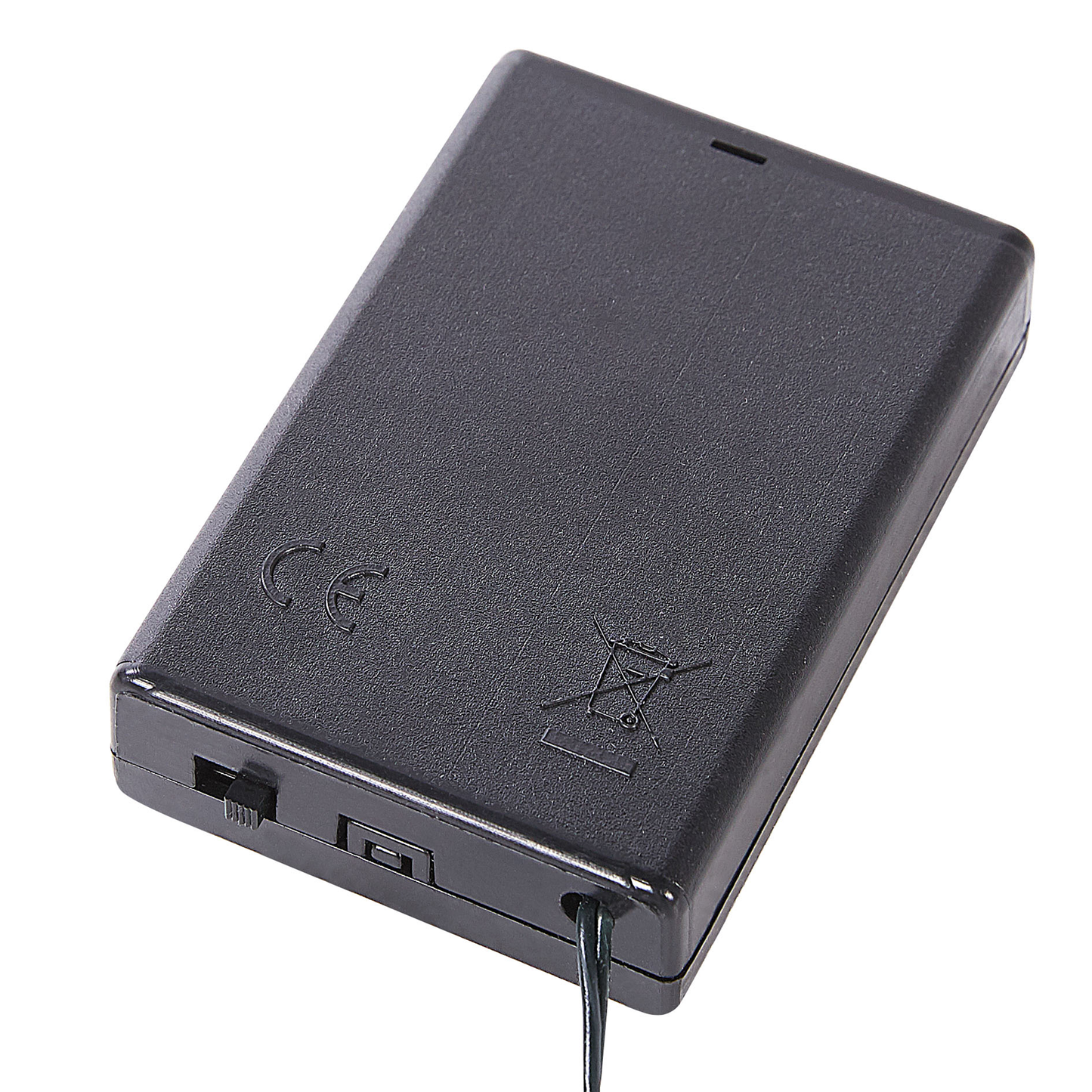 Weihnachtsgirlande weiss mit LED-Beleuchtung Schnee bedeckt 270 cm SUNDO