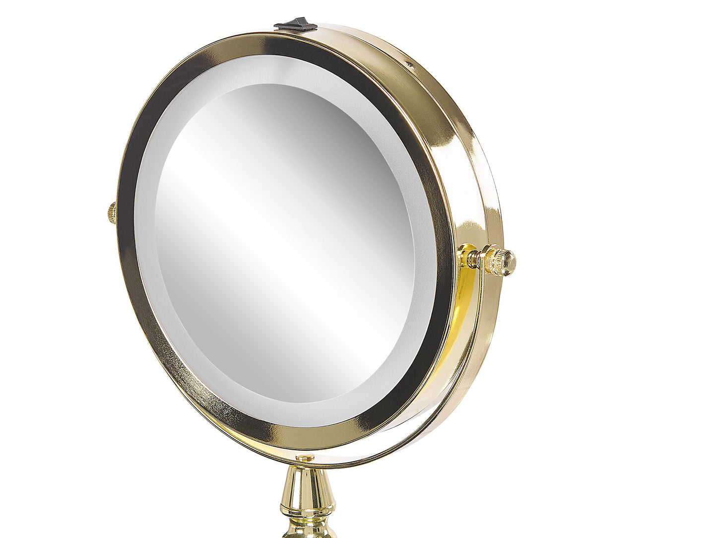 Kosmetikspiegel LED MAURY Gold