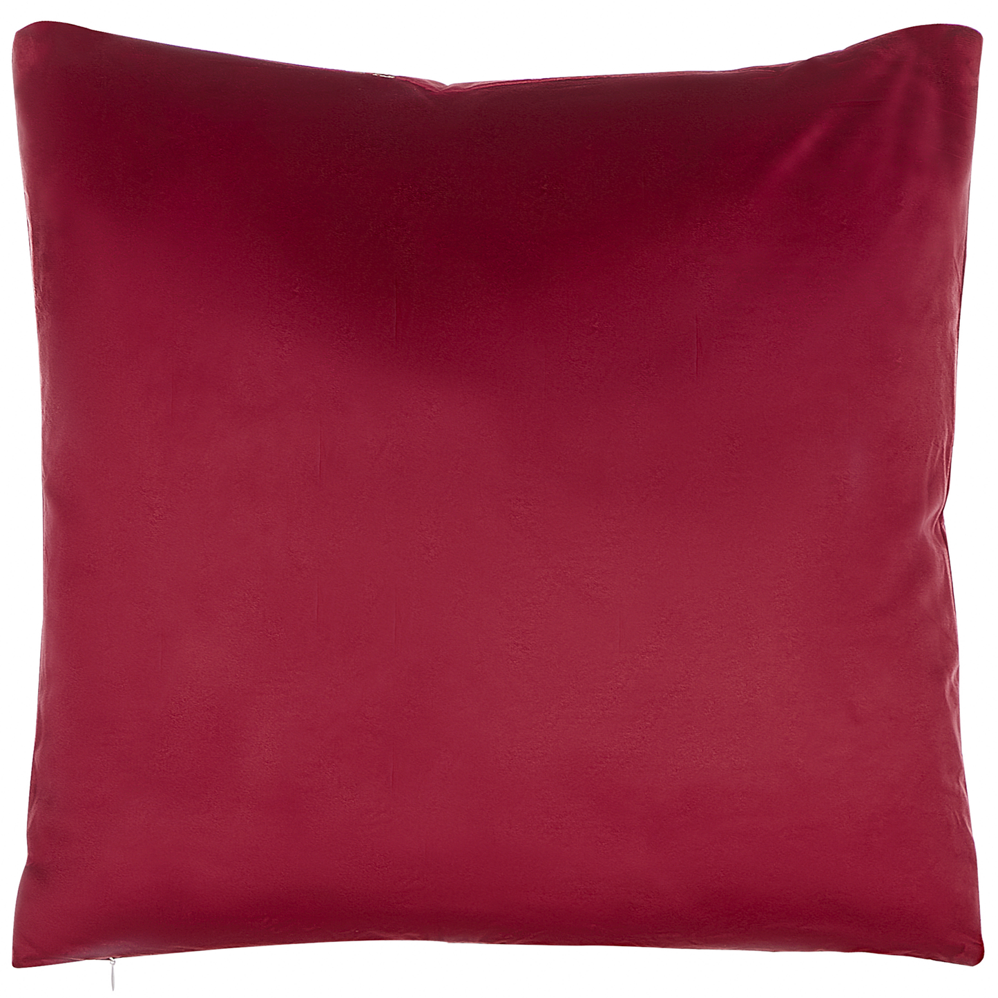 Dekokissen 2er Set CUPID Samtstoff 45 x 45 cm Rot Weihnachtsmotiv