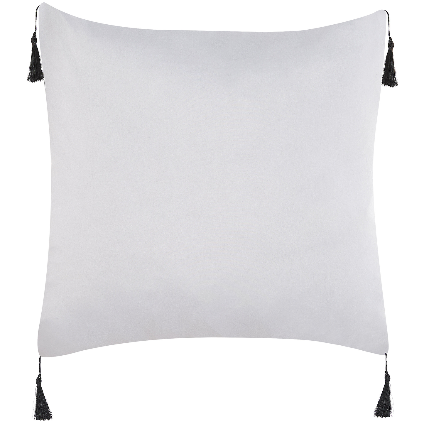 Dekokissen 2er Set LIRIOPE 45 x 45 cm Schwarz / Weiss Geometrisches Muster