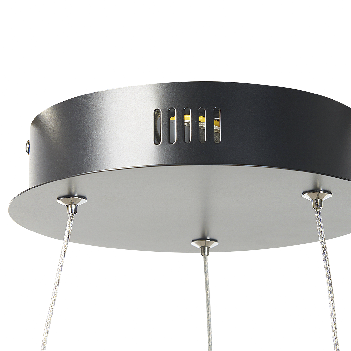 LED Hängelampe PIBOR Metall Schwarz