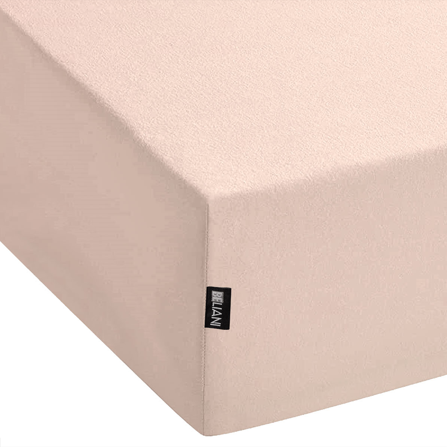 Spannbettlaken HOFUF Baumwolle 200 x 200 cm Beige