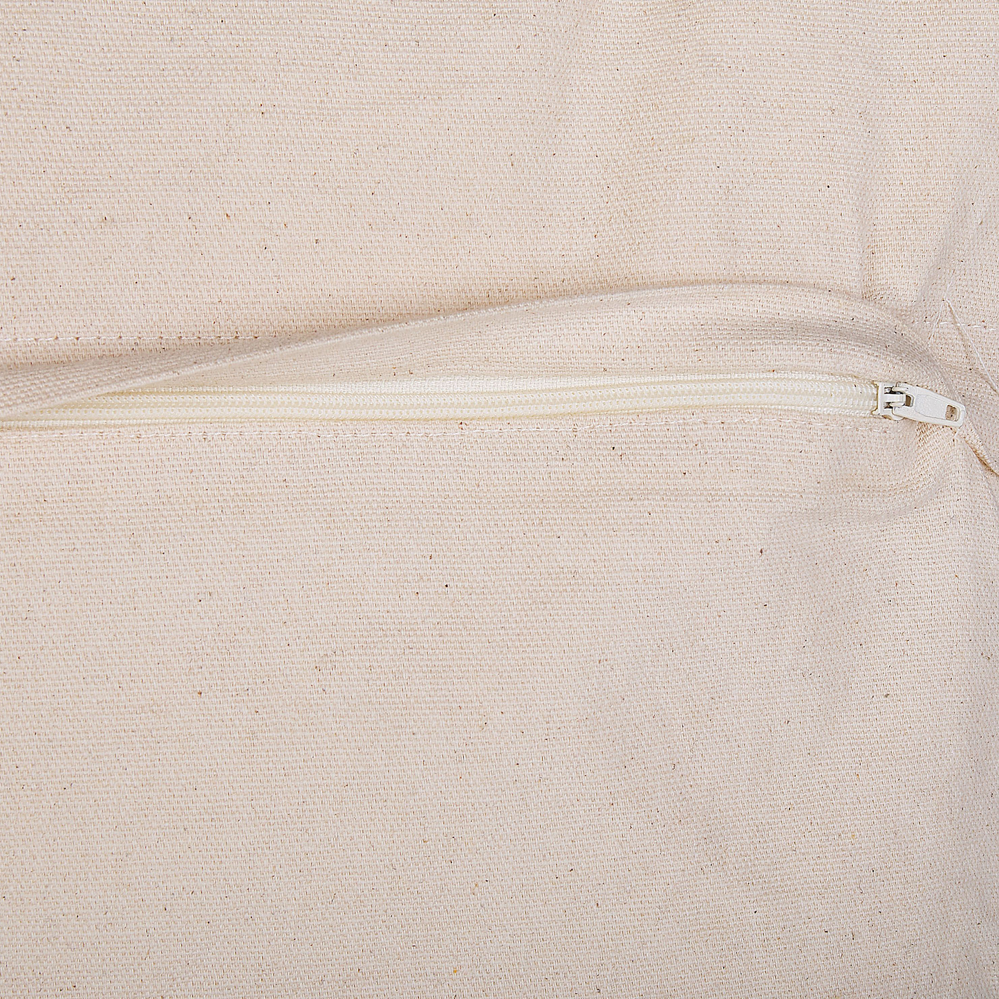 Dekokissen DEADNETTLE Baumwolle 45 x 45 cm Beige Geometrisches Muster