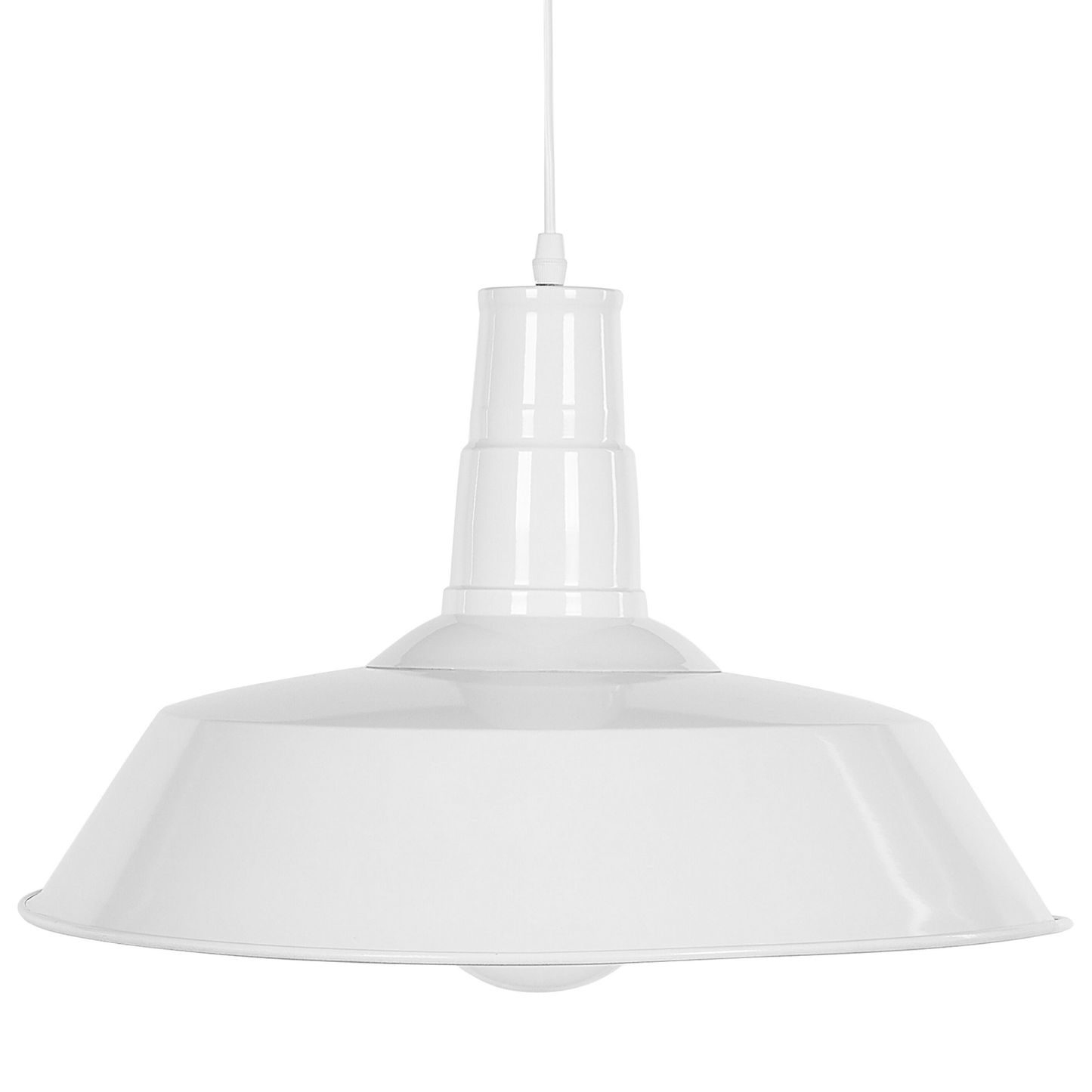 Hängelampe BAYOU Metall Weiss