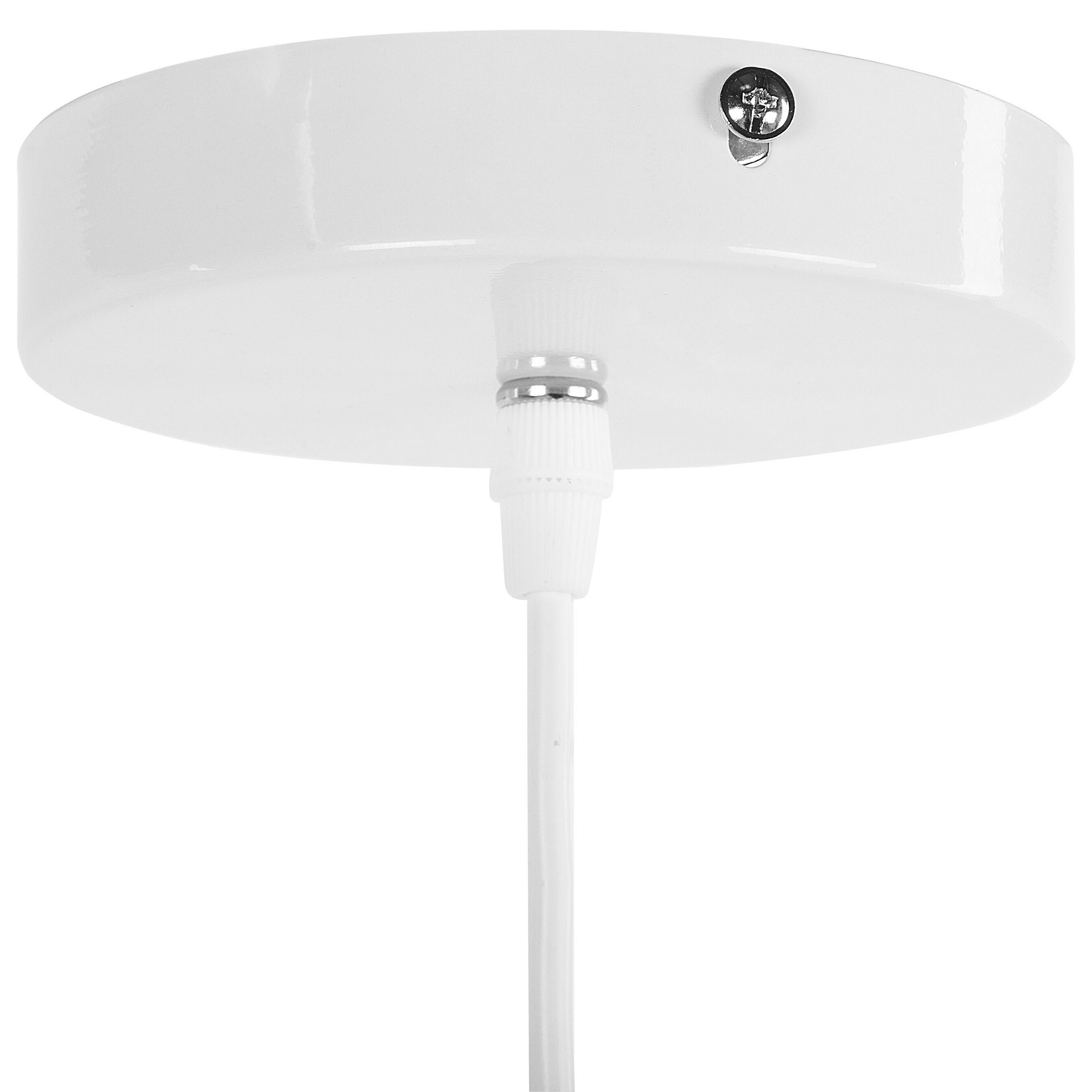 Hängelampe BAYOU Metall Weiss