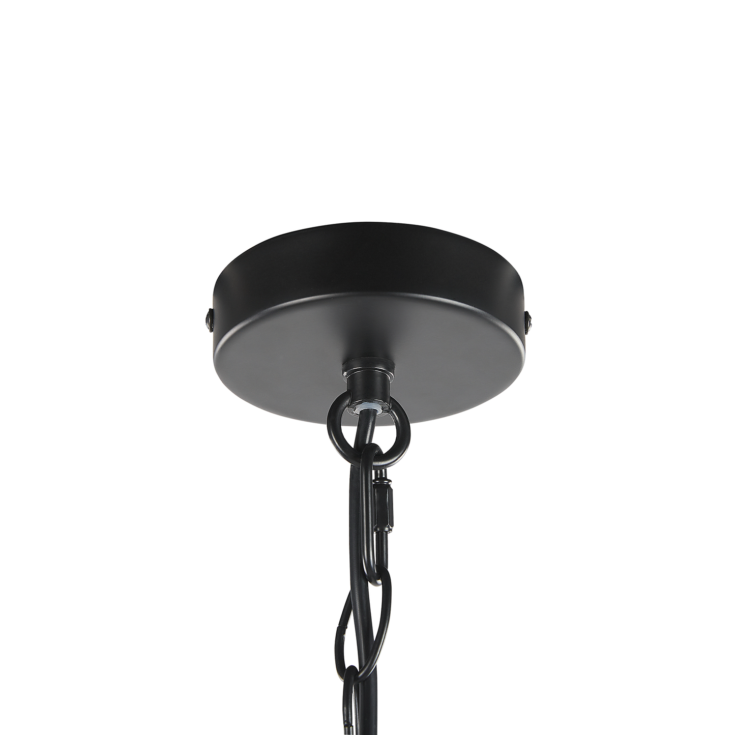 Kronleuchter Metall schwarz 5-flammig DABUS