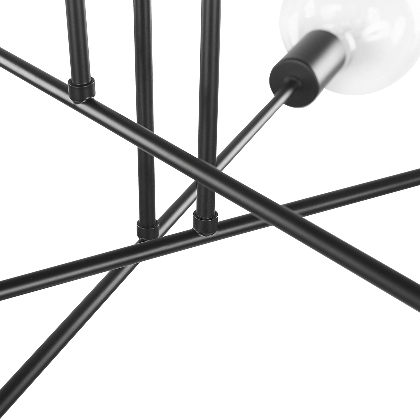 Deckenlampe KIDANE Metall Schwarz
