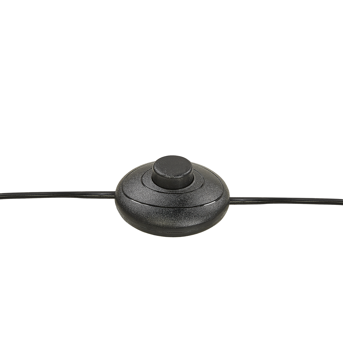 Stehlampe ANBESA verstellbar Metall Schwarz