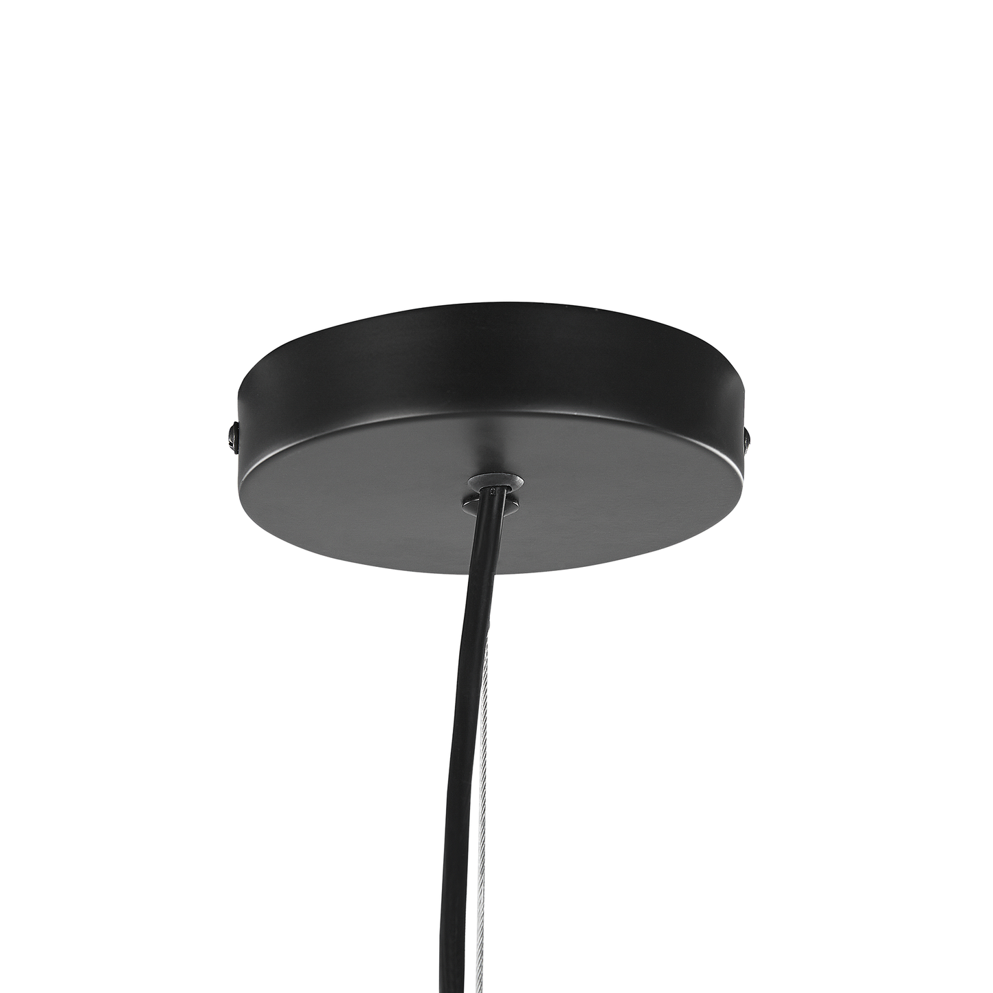 Hängelampe BALAGAS Metall Schwarz