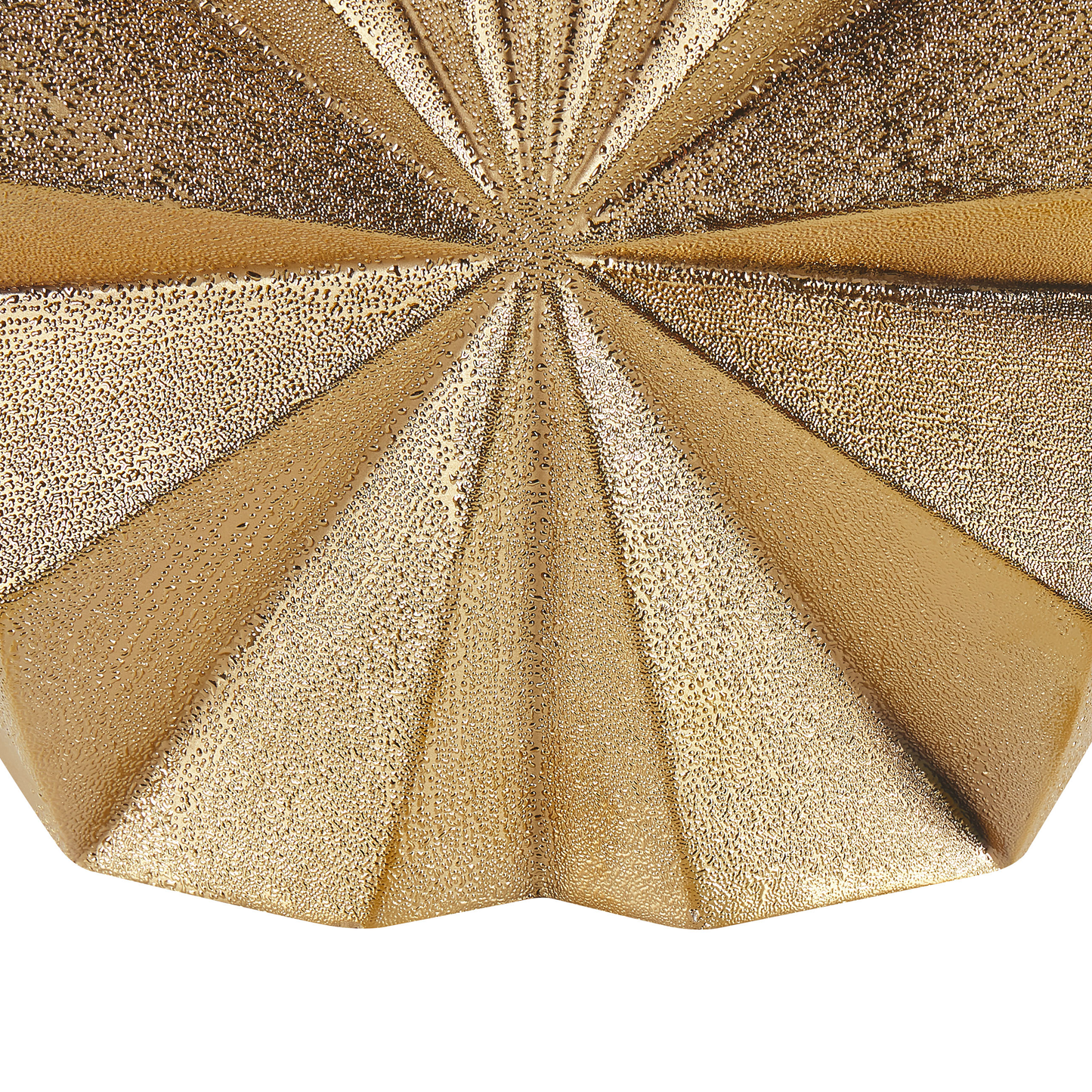 Dekovase AELIA Keramik 25 cm Gold