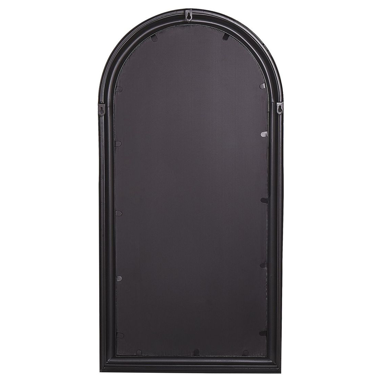 Wandspiegel CAMPEL 49 cm 97 cm Metall Schwarz