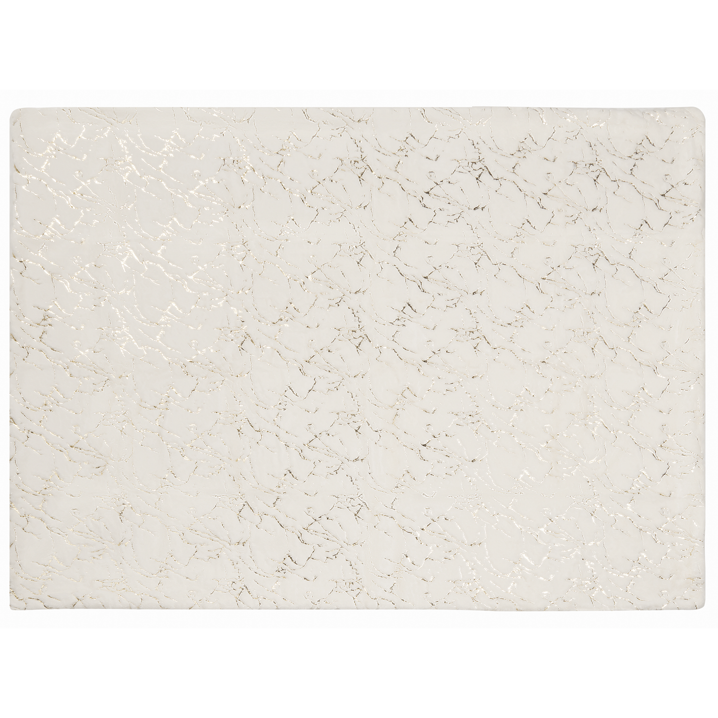 Kuscheldecke GODAVARI 130 x 180 cm Creme