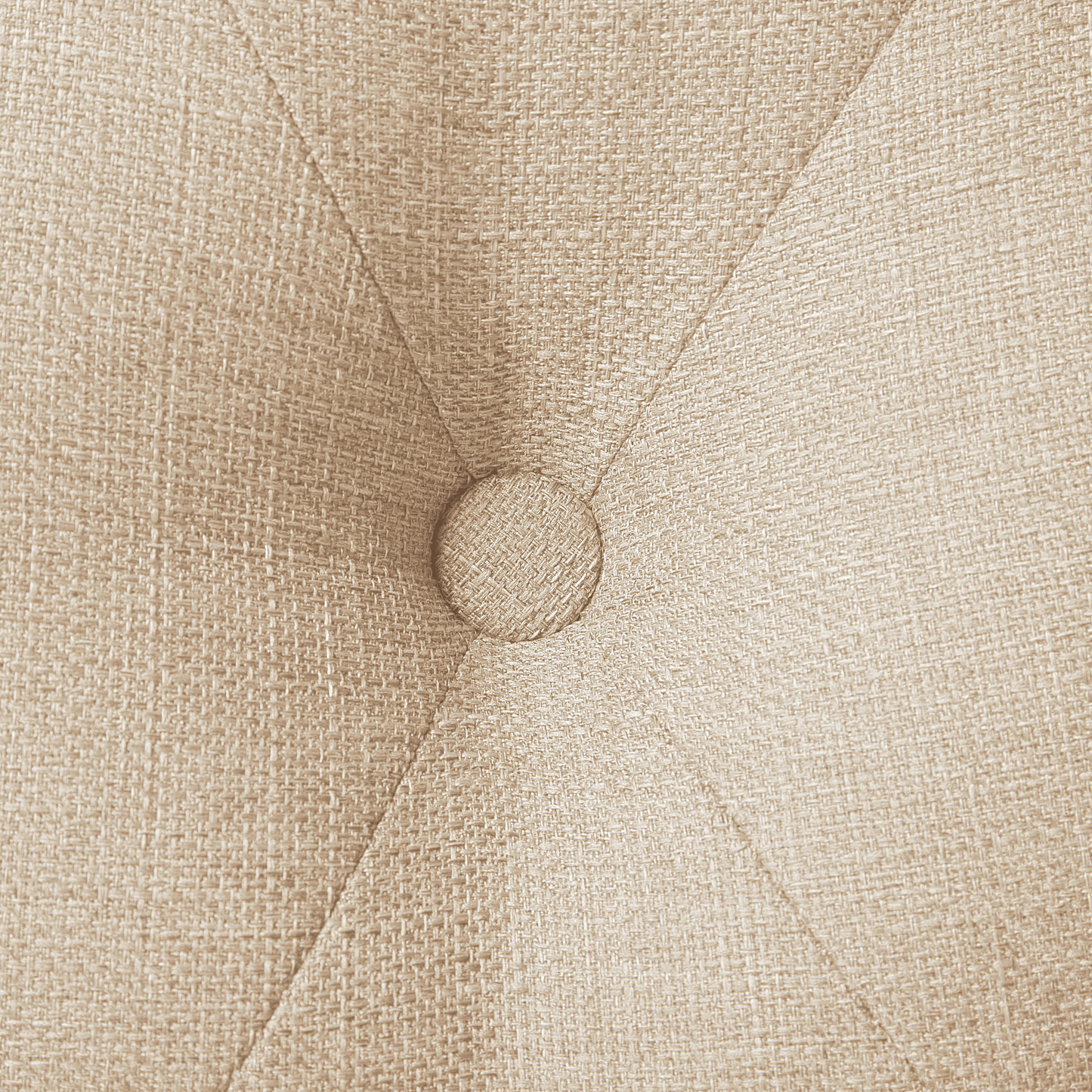 Bett mit Lattenrost Stoff BORDEAUX 140 x 200 cm Beige