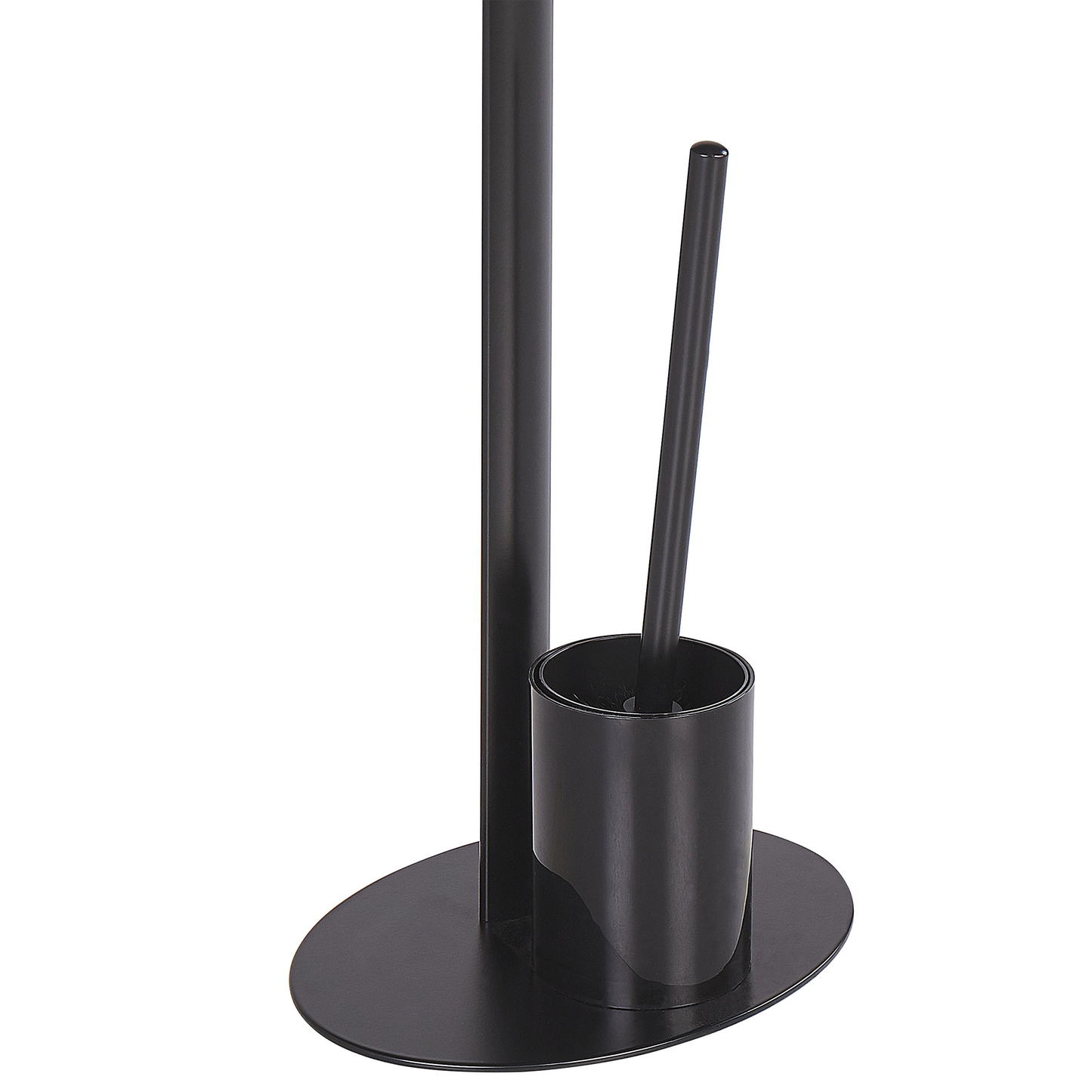 Halter für Toilettenpapier und Bürste SARTO Metall Schwarz