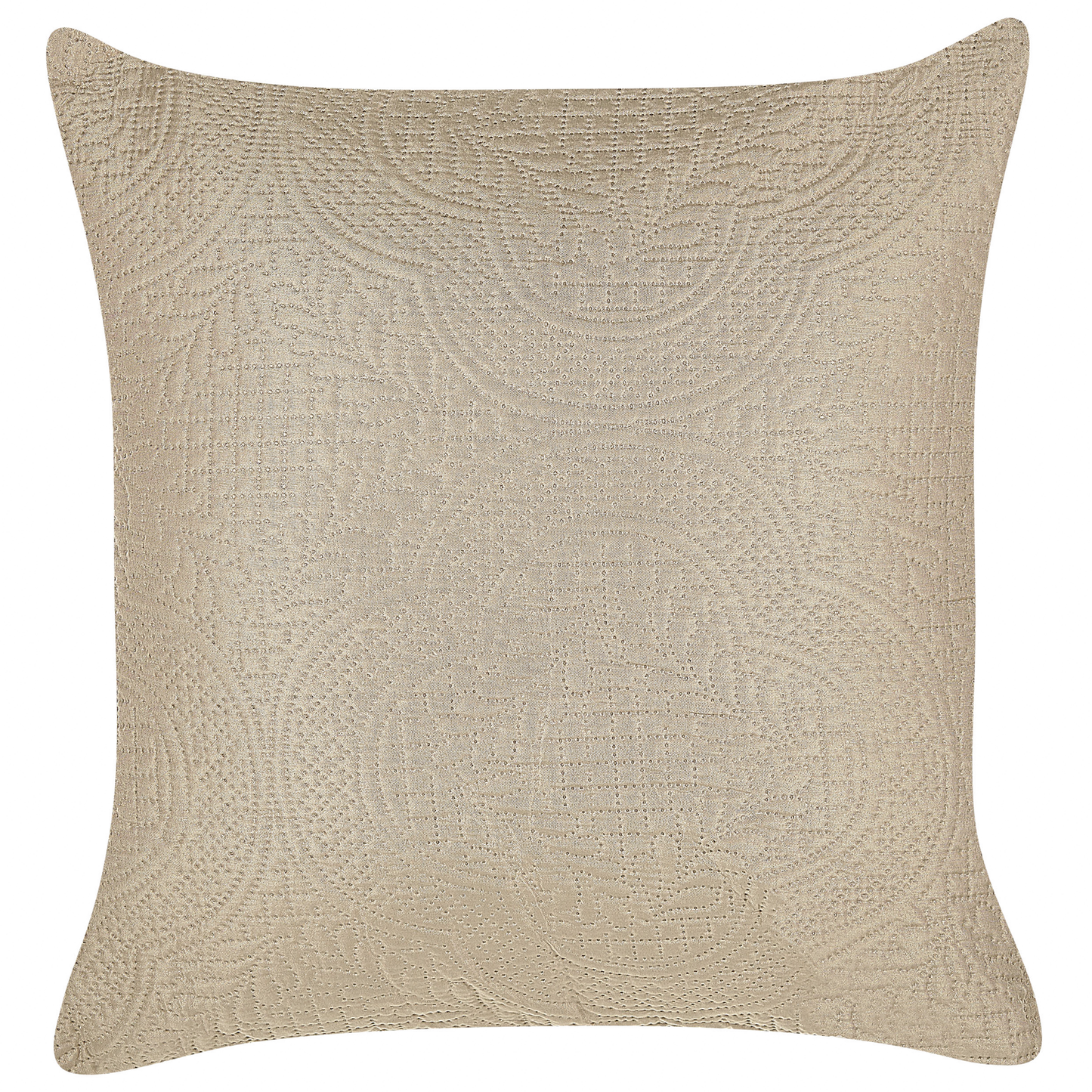 Tagesdecke mit Kissen SHUSH 140 x 210 cm Taupe