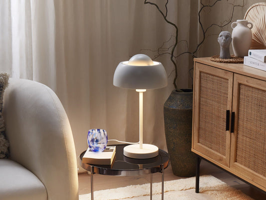 Tischleuchte SENETTE Metall Weiss