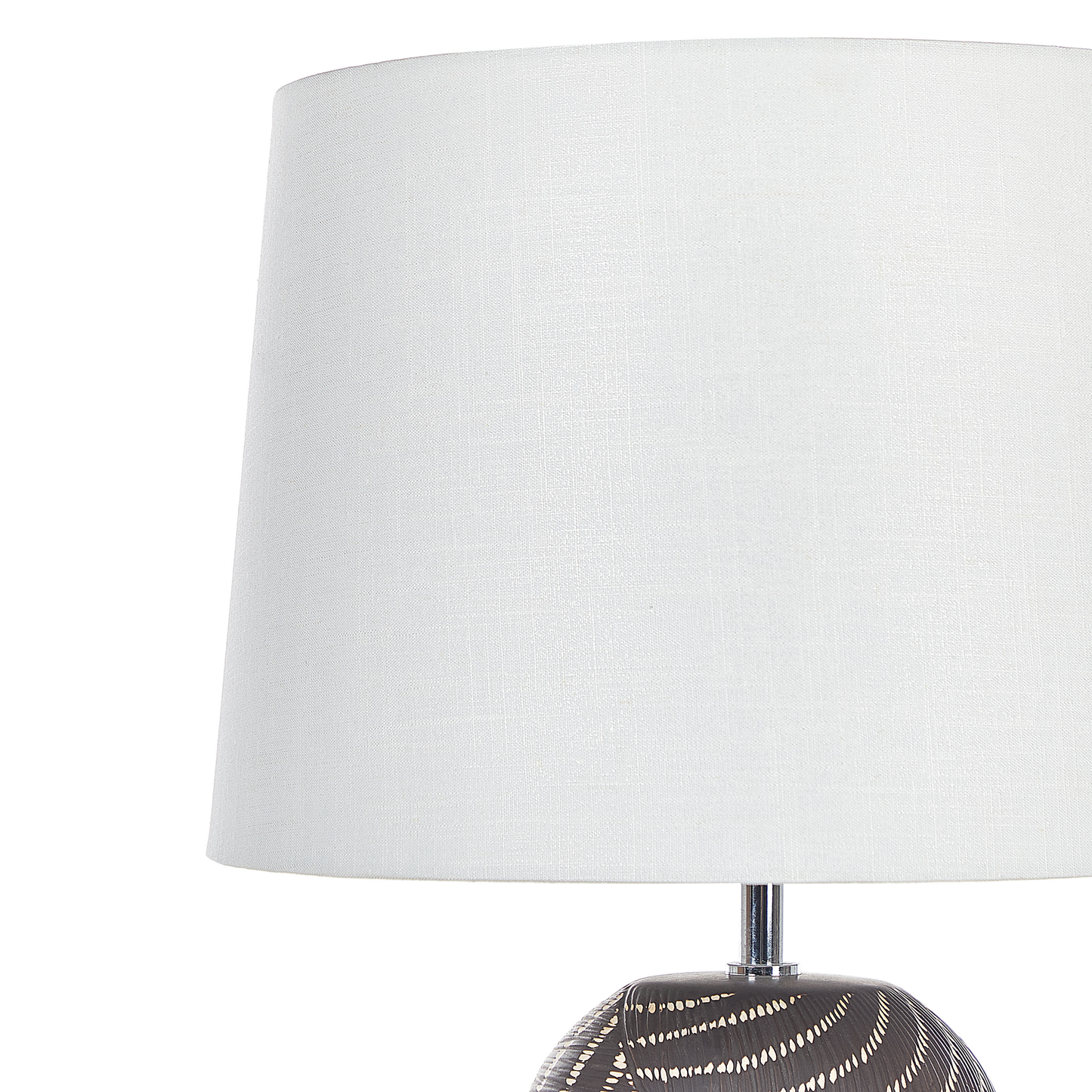 Tischleuchte GUAPORE Keramik Schwarz