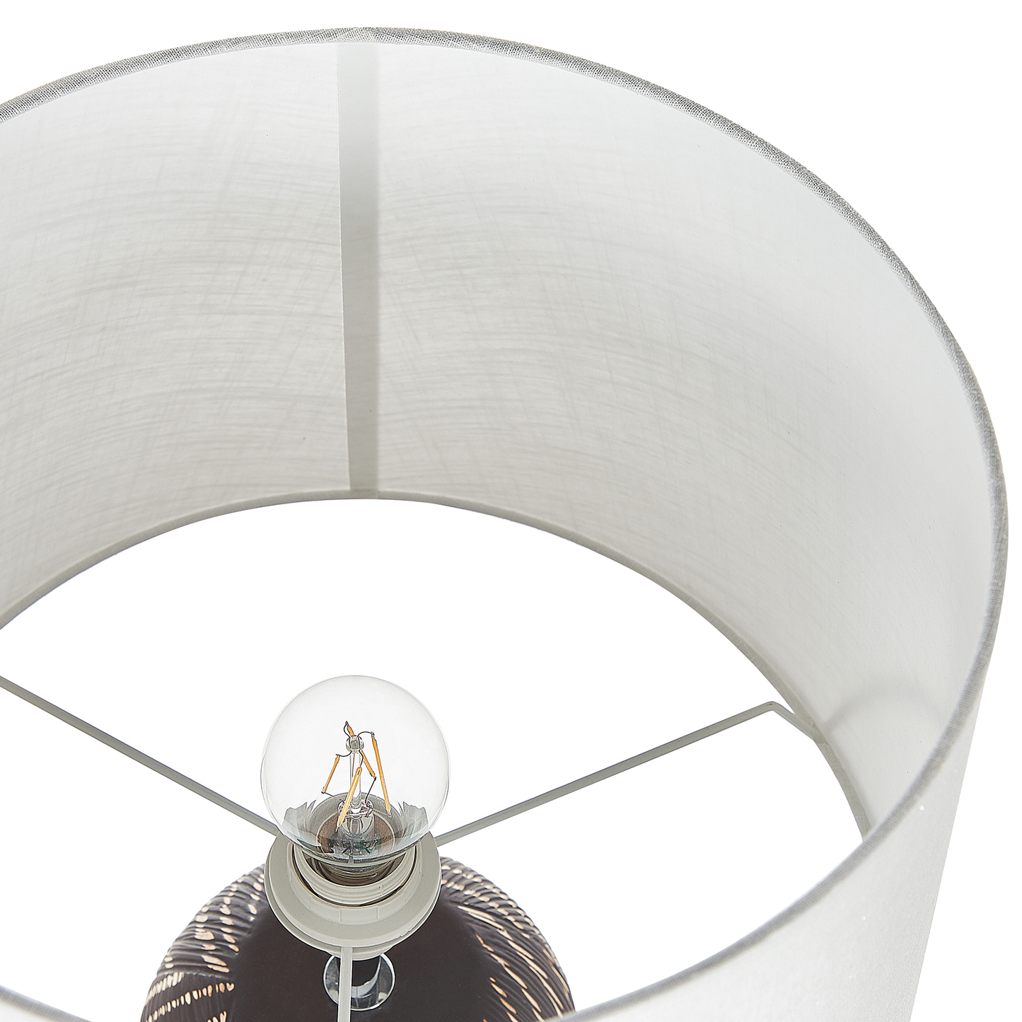 Tischleuchte GUAPORE Keramik Schwarz