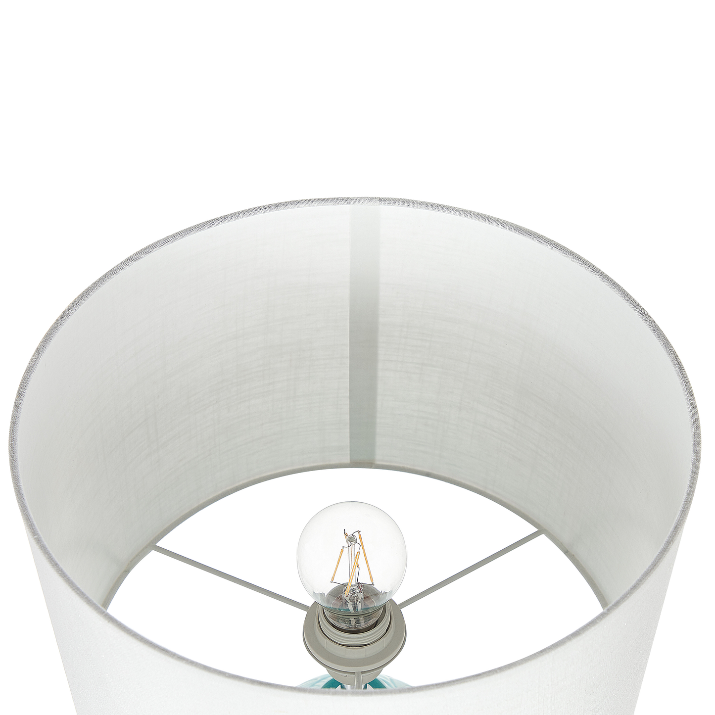 Tischleuchte ATABA Keramik Türkis