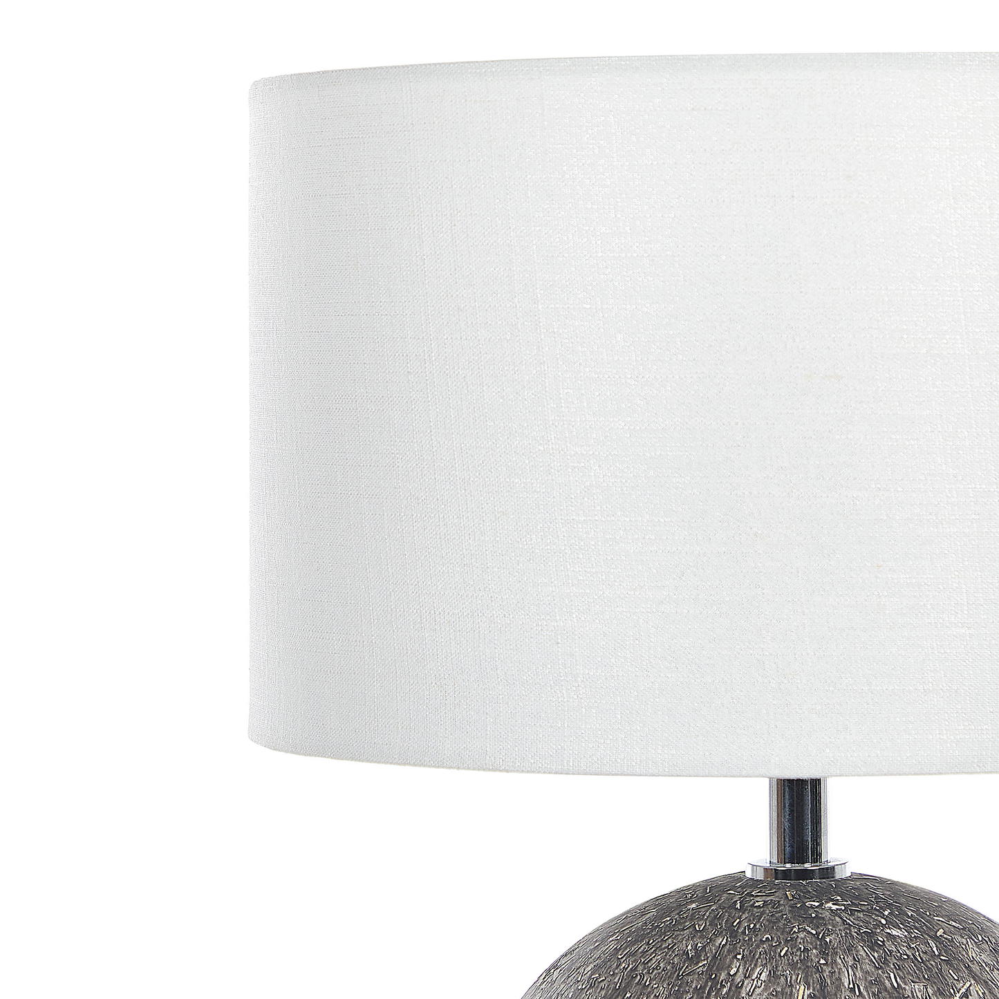 Tischleuchte FONISSA Keramik Schwarz