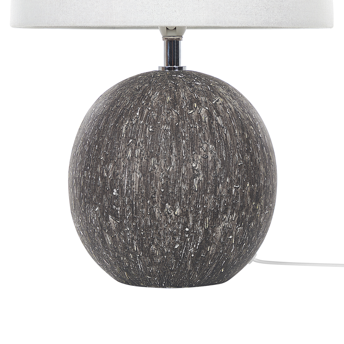 Tischleuchte FONISSA Keramik Schwarz