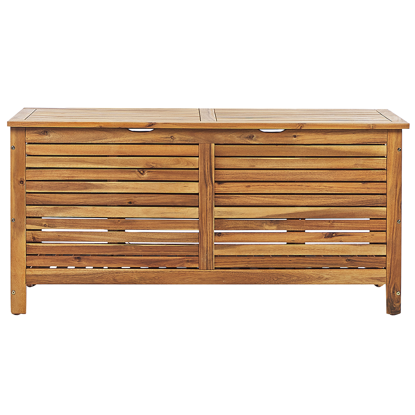 Aufbewahrungsbox RIVIERA Akazienholz 130 cm 48 cm Hellbraun