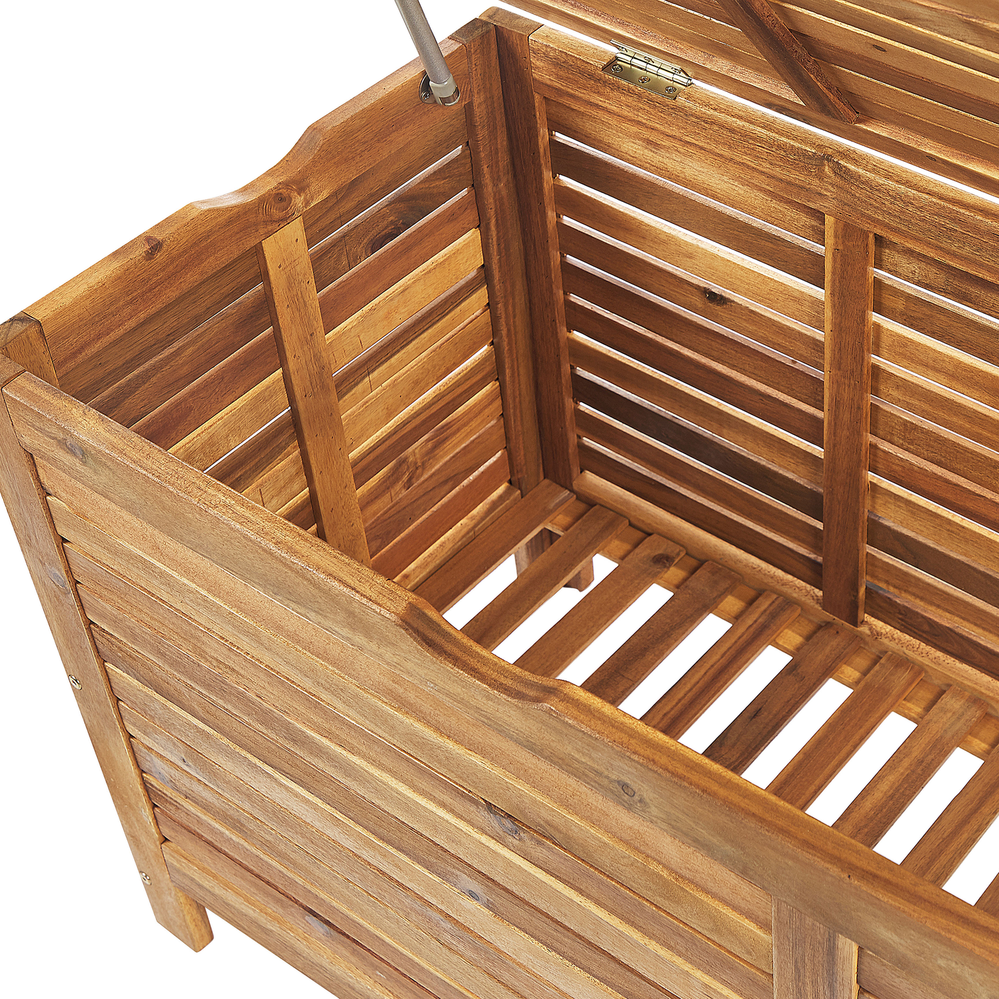 Aufbewahrungsbox RIVIERA Akazienholz 130 cm 48 cm Hellbraun