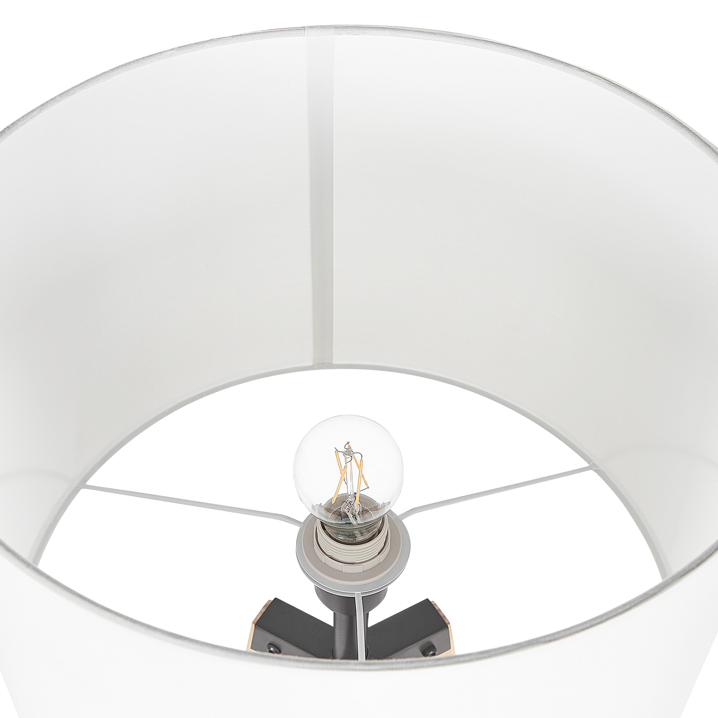 Stehlampe BLUFF Holz Weiss