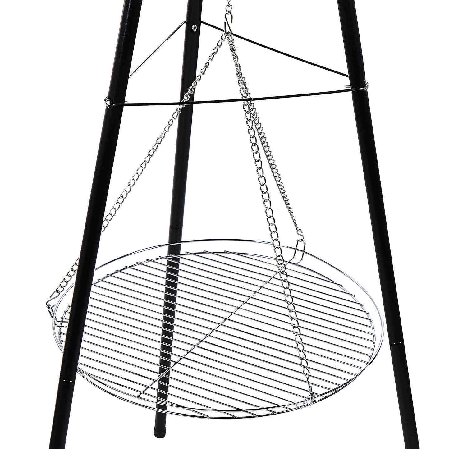 Grill-Feuerstelle GELAI Metall Schwarz