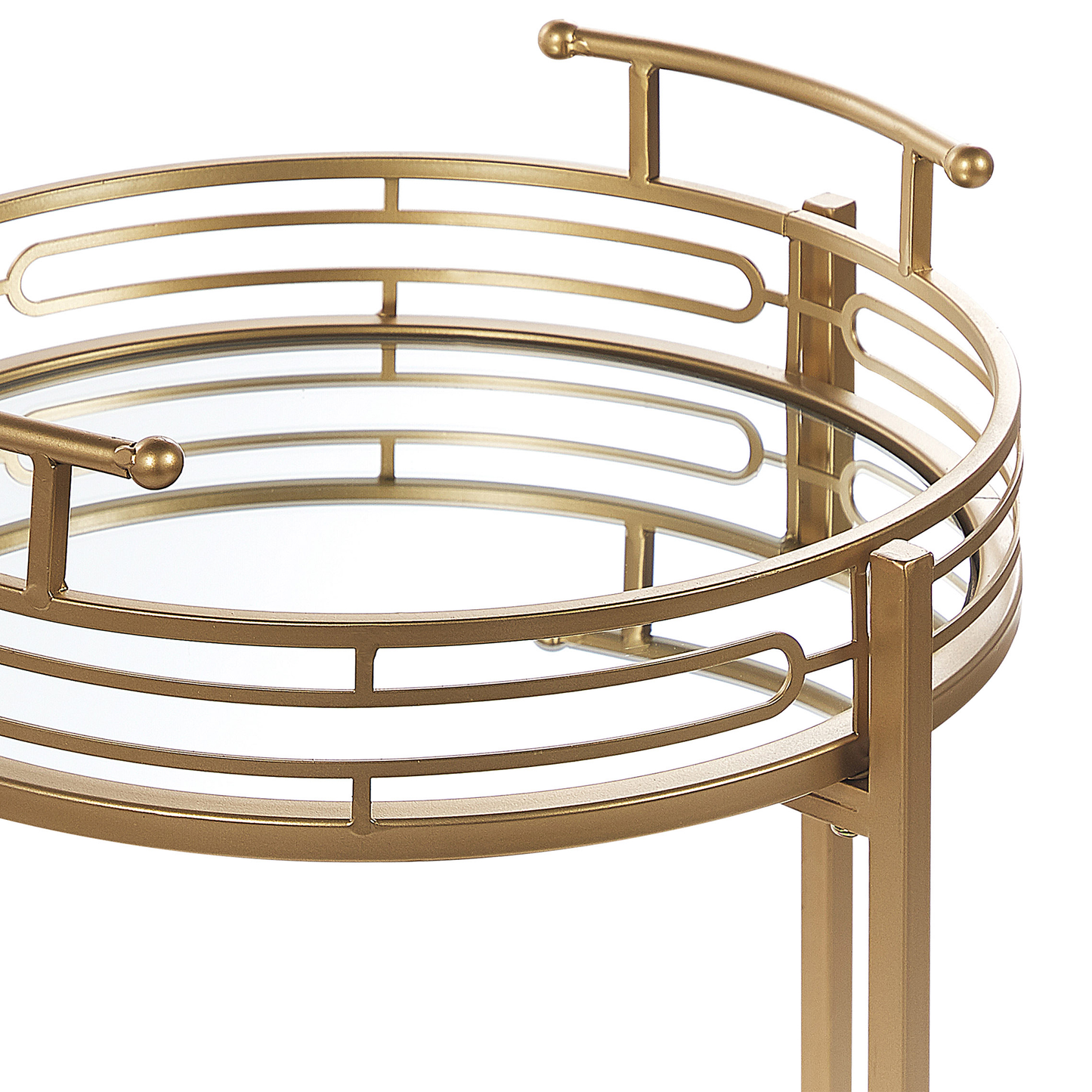 Servierwagen FARLEY Metall Gold