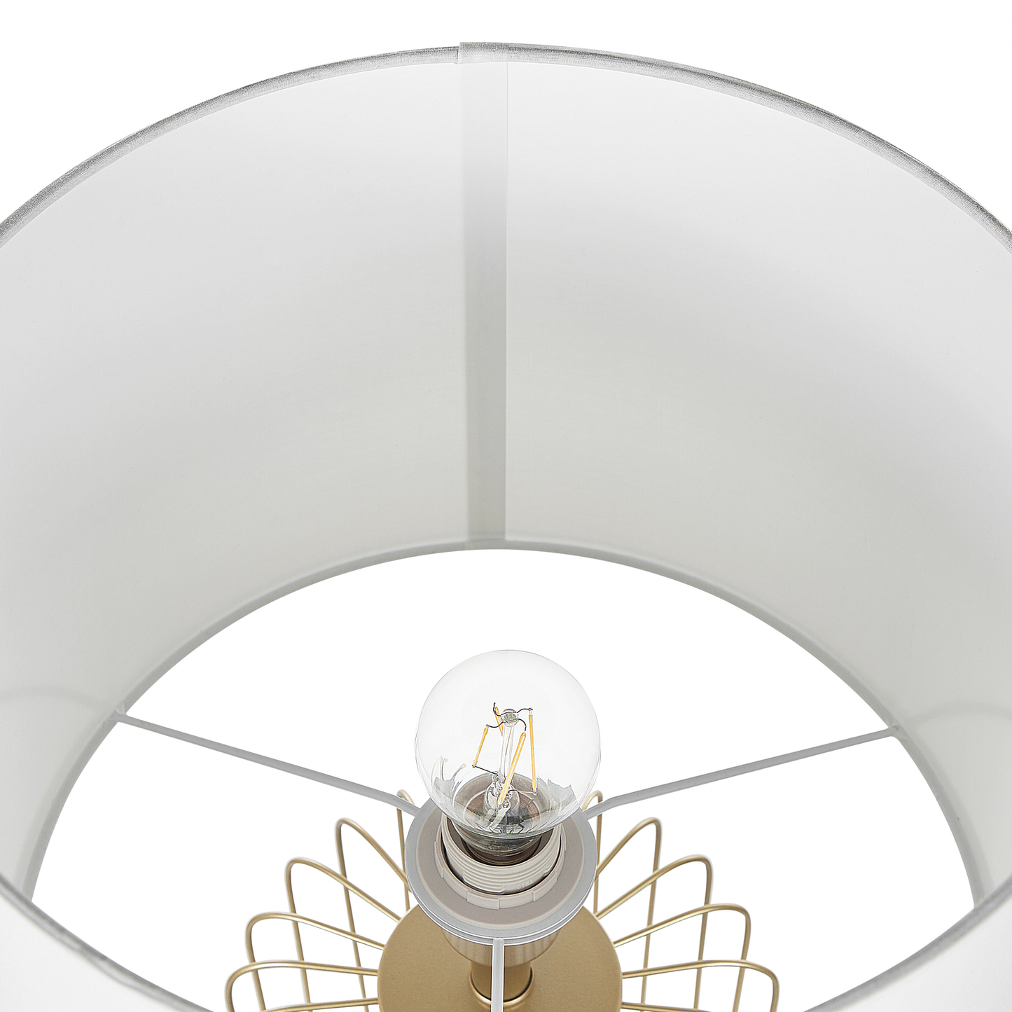 Tischleuchte THOUET Metall Gold