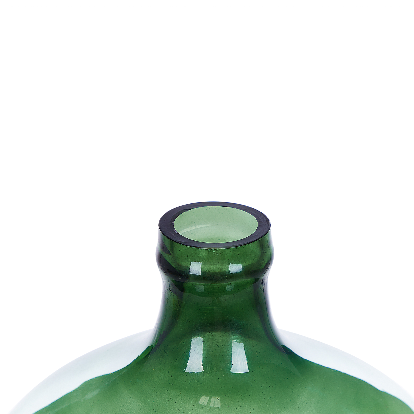 Glas Dekovase 39 cm Grün ROTI