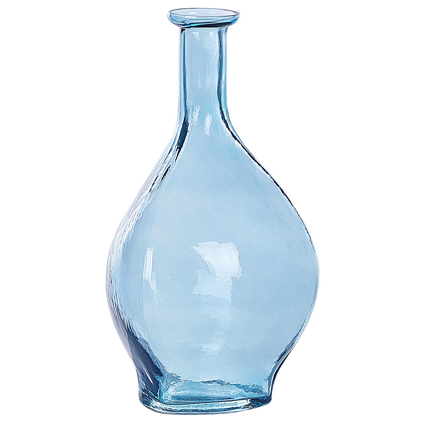 Dekovase PAKORA Glas 28 cm Hellblau