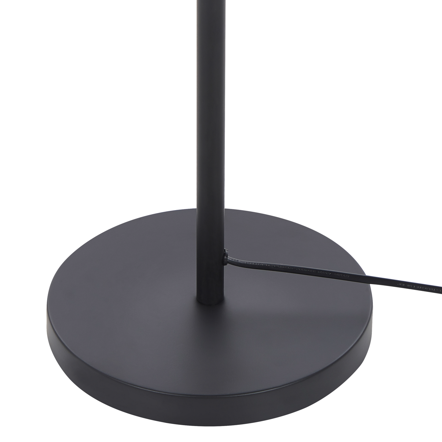 Stehlampe gold / schwarz 148 cm rund SENETTE