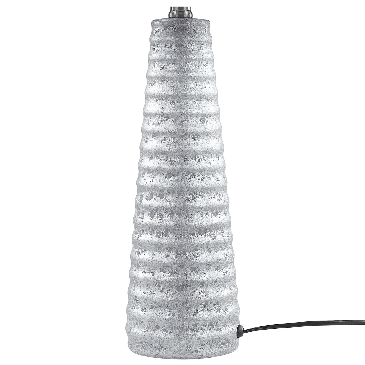 Tischleuchte VILNIA Keramik Silber