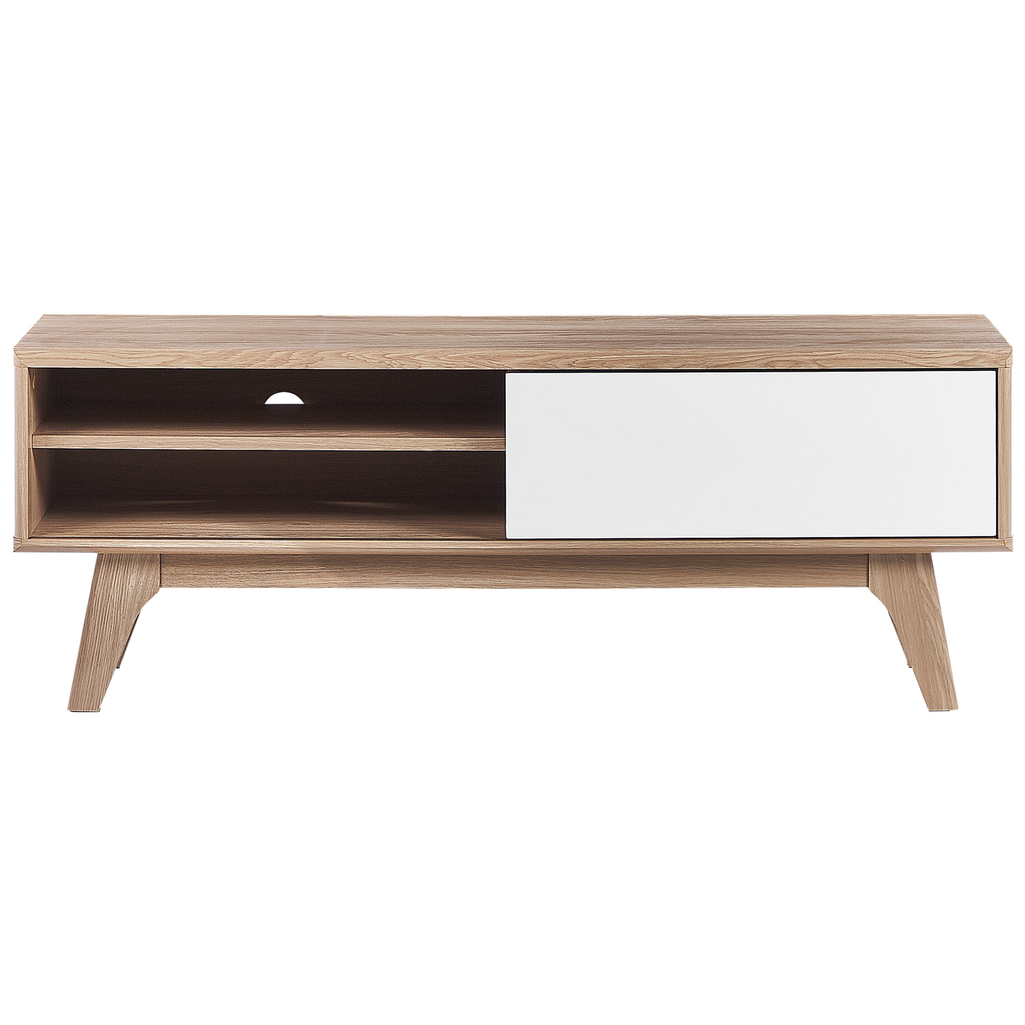TV-Möbel BUFFALO Braun / Weiss