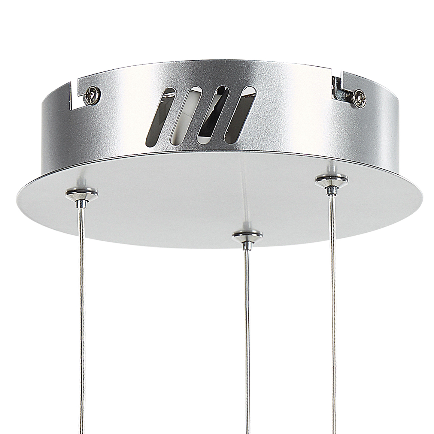 LED Hängelampe MAGAT Kristall Silber