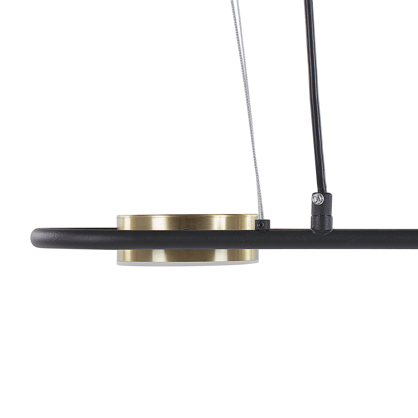 LED Hängelampe MALI Metall Schwarz