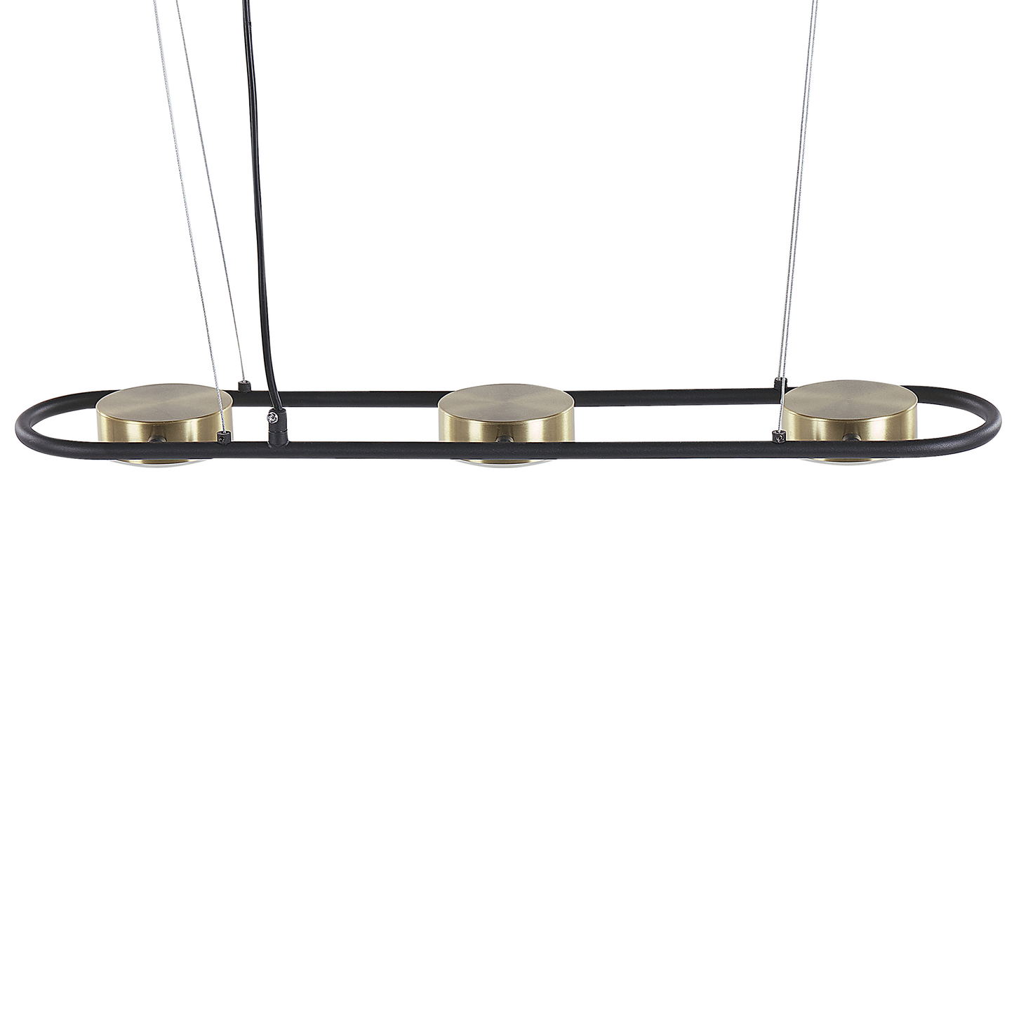 LED Hängelampe MALI Metall Schwarz