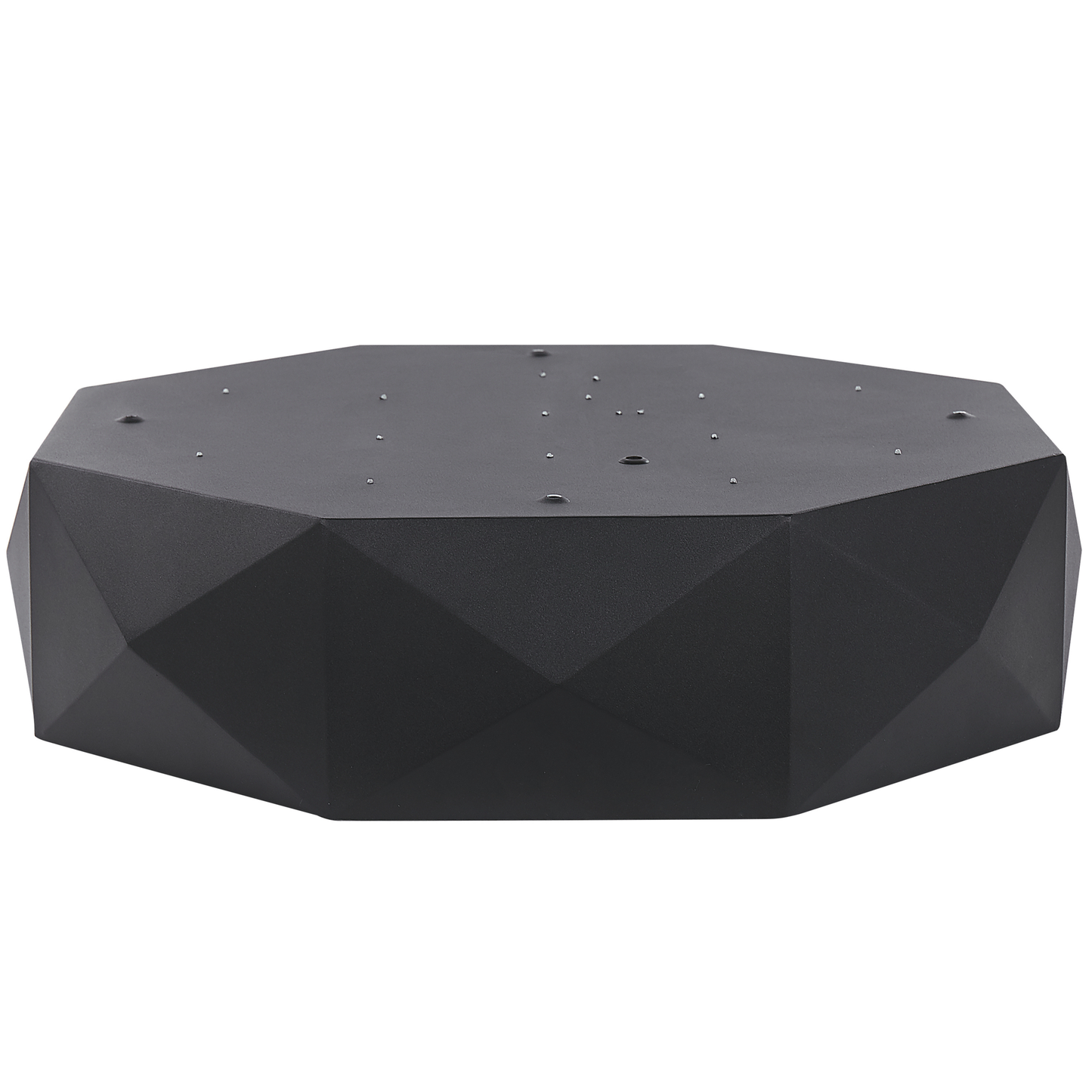 Deckenleuchte LED Metall schwarz achteckig SVAY