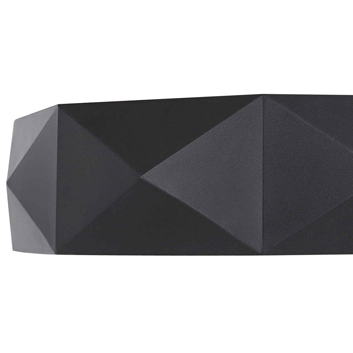 Deckenleuchte LED Metall schwarz achteckig SVAY